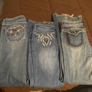 Miss me jeans, denim couture